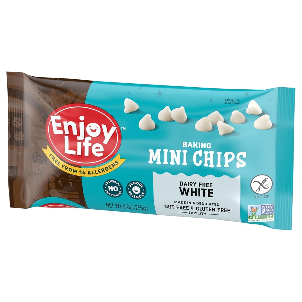 Baking White Chocolate Mini Chips, 9Oz Bag