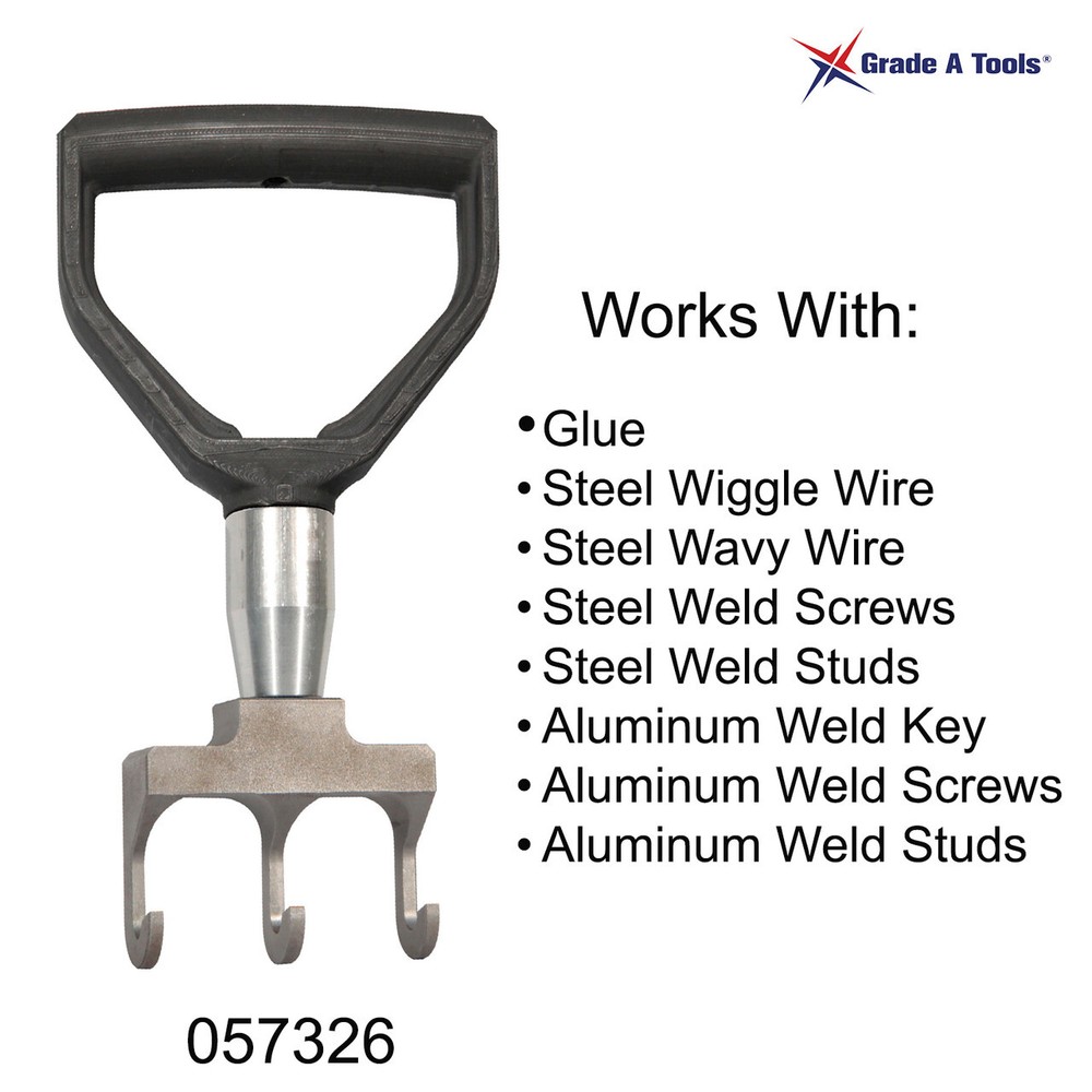 Dent Pulling Claw - 3 Tooth style - GYS Dent Pullers - 057326