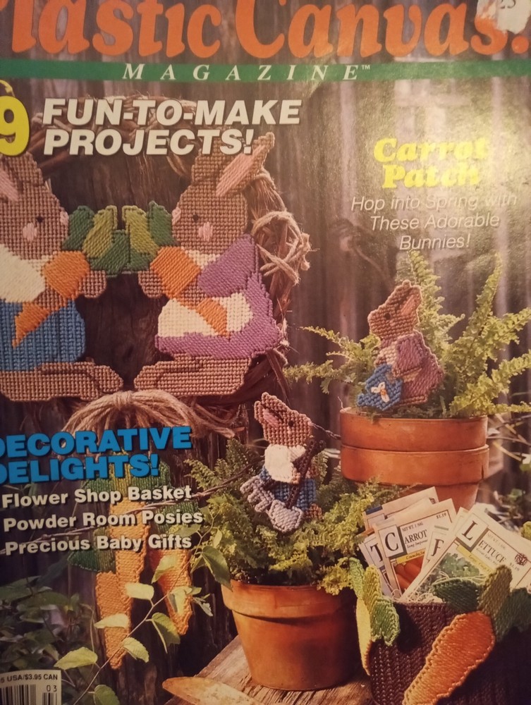 Spring Easter Baby Plastic Canvas Patterns plastic canvas pattern Magazine