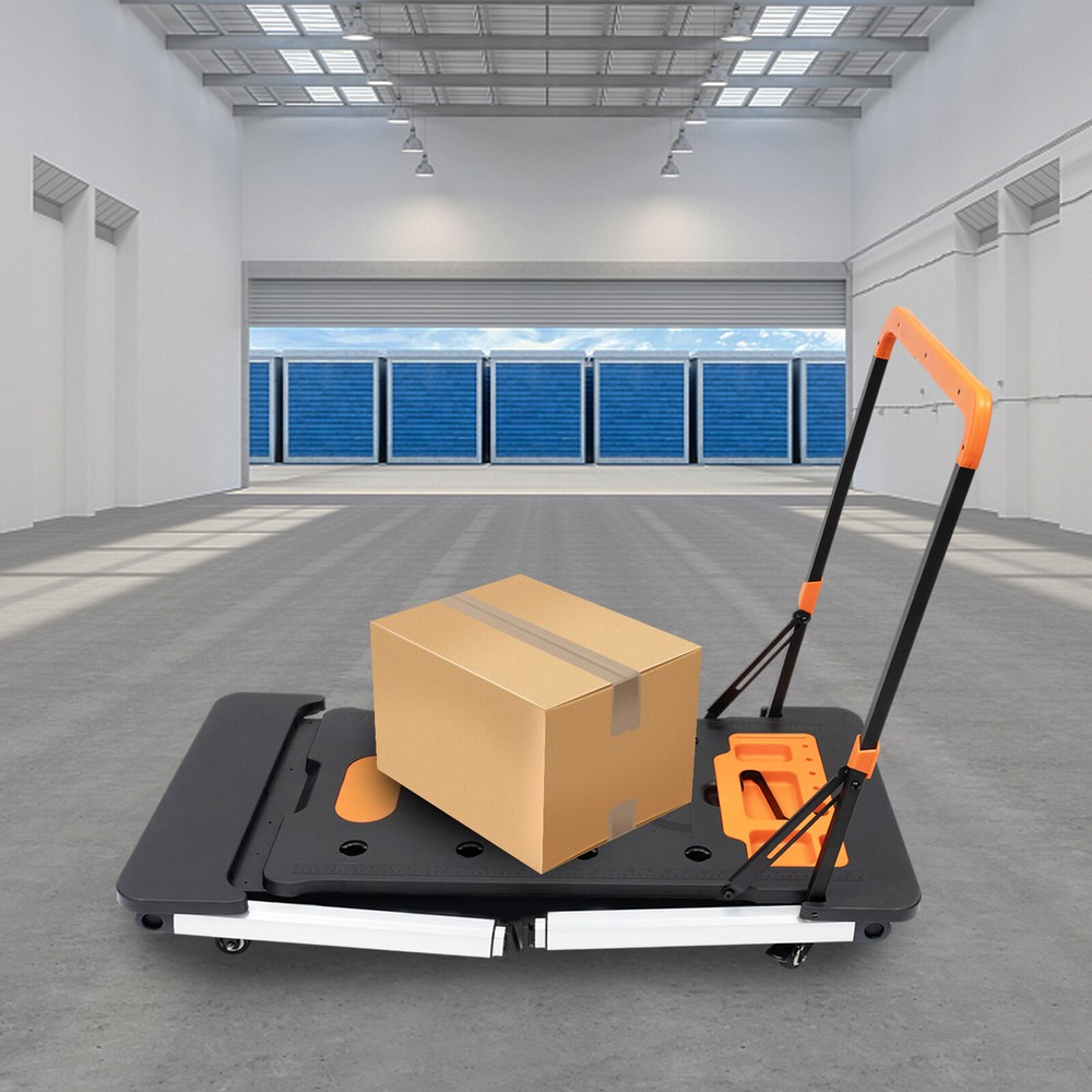 550Lbs Portable Work Platform Adjustable Work Bench Folding Roller Board 7-in-1