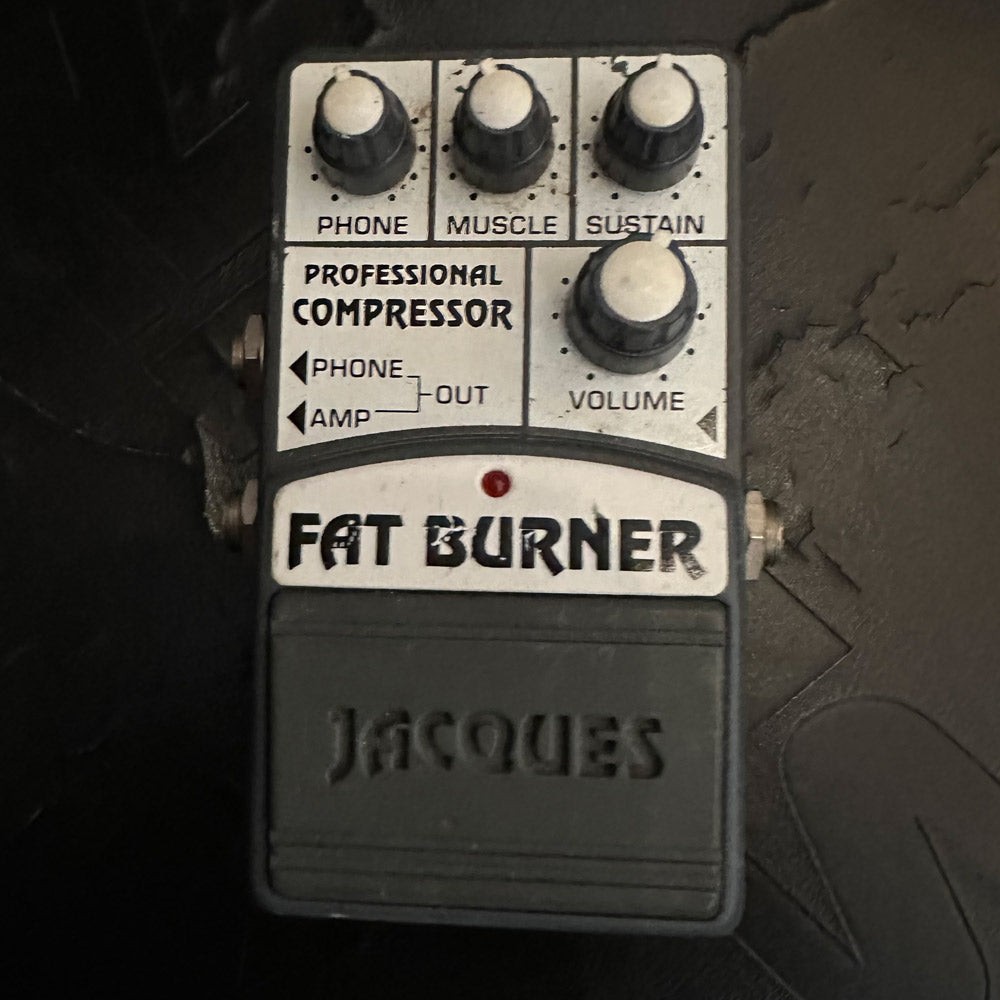 Jacques Stompboxes Fat Burner V1 Compressor Sustainer Headphone Amp Pedal