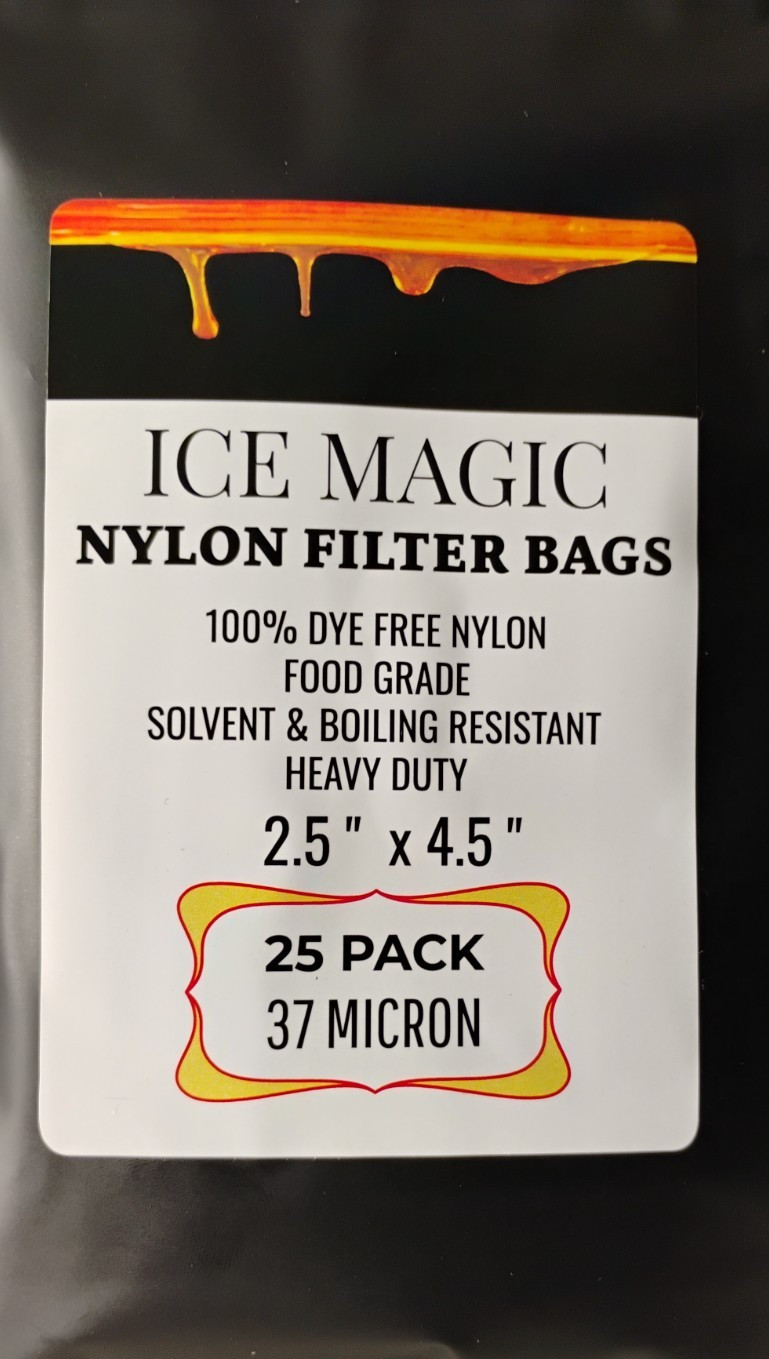 ICE MAGIC Nylon Mesh Rosin Filter Bags - 2.5" x 4.5" USA SELLER - FREE SHIPPING