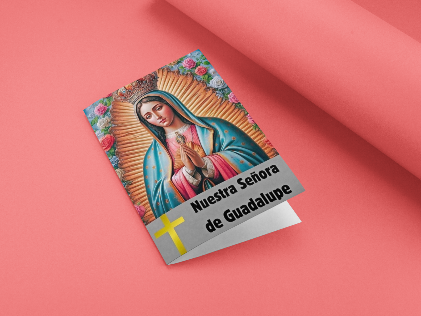 Nuestra Señora de Guadalupe Our Lady of Guadalupe Frameable Greeting Card 5X7 in
