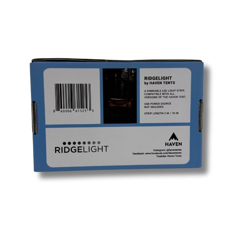 Haven RidgeLight Dimmable LED Strip Light Hammock Camping Tent Lighting