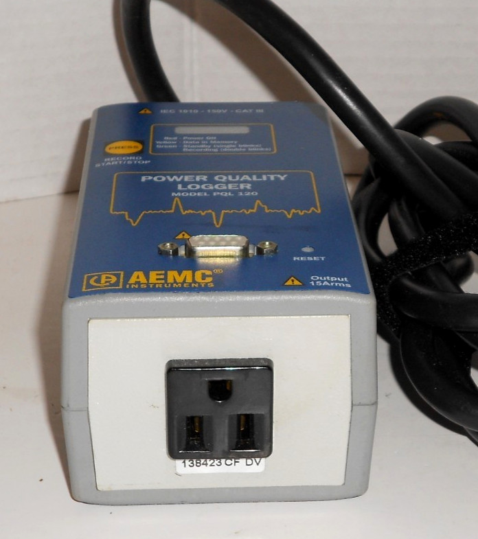 Excellent AEMC Instruments Power Quality Logger Model PQL 120