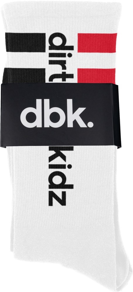 DBK Basic Socks (2-Pack) White/Black