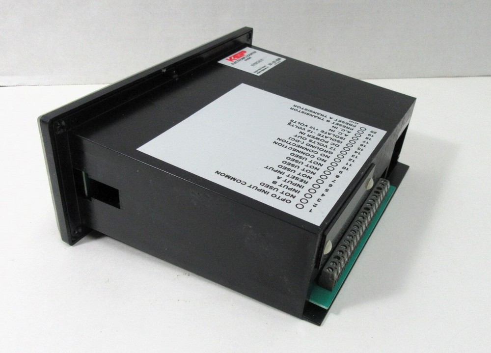 NEW KEPTROL KEP ELECTRONIC COUNTER PROGRAMMABLE RATEMETER MODEL KP8B3A1E