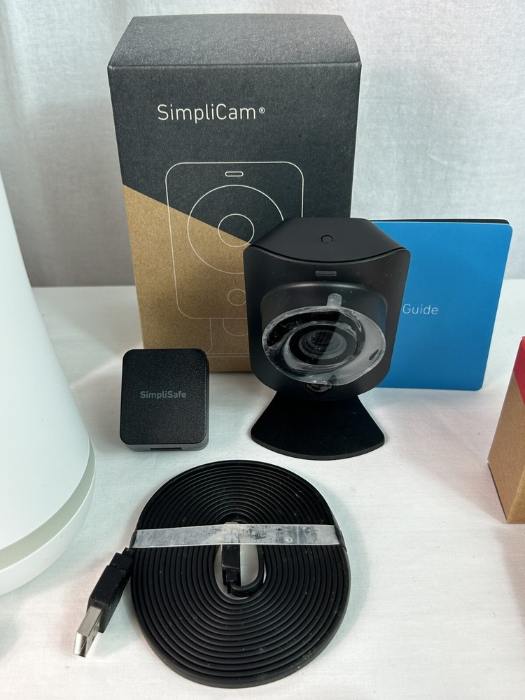 SimpliSafe Home Security System New Never Used Camera, Base Unit, Keypad & More