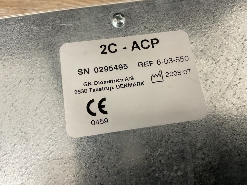 GN Otometrics Audiometer Control Panel 2C-ACP for Astera Audiometer Type 1066