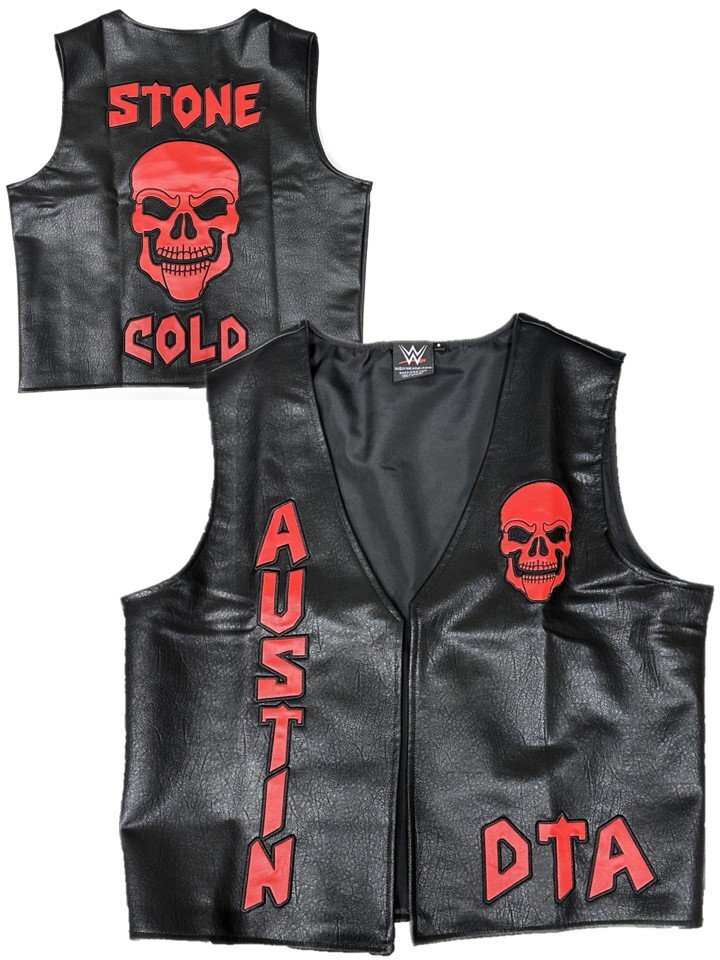 Stone Cold Steve Austin DTA Don't Trust Anybody Red Logo Replica Vest