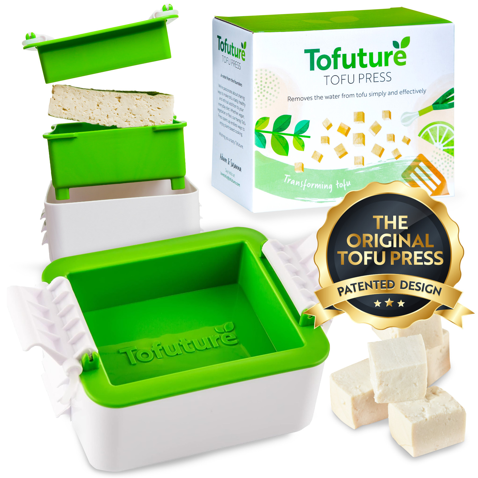 Tofuture Tofu Press - The Original and Best Tofu Press.