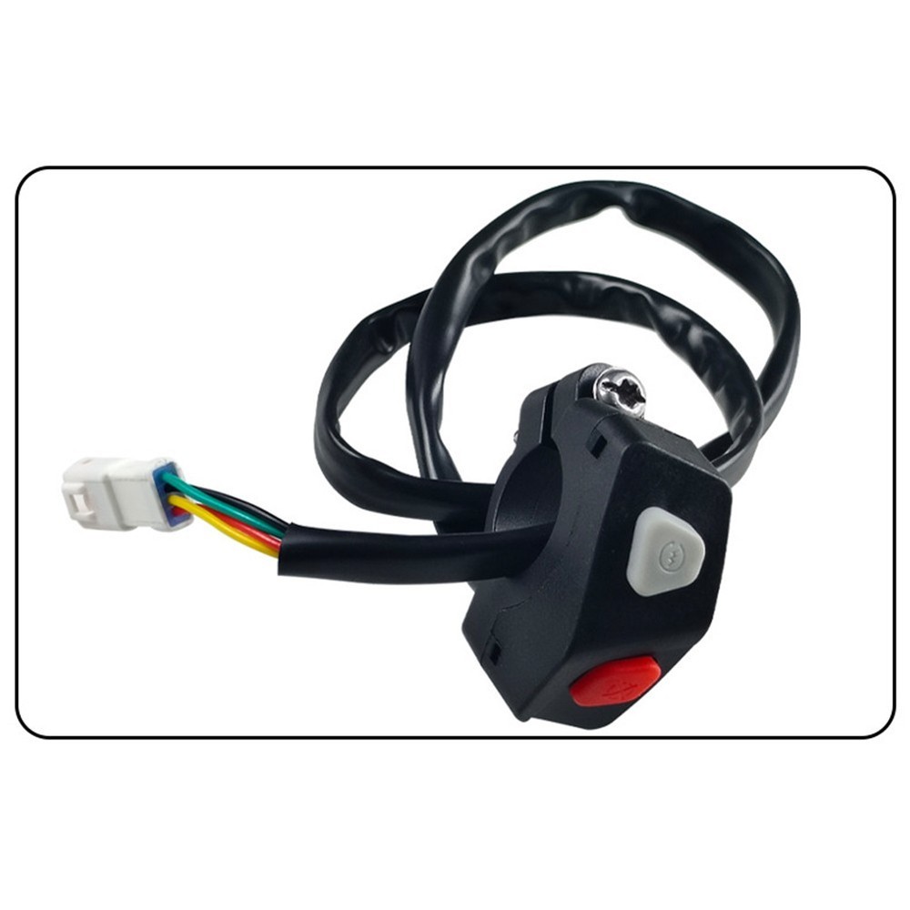 Robust Construction Motorcycle Handlebar Switch with Fog Light Control