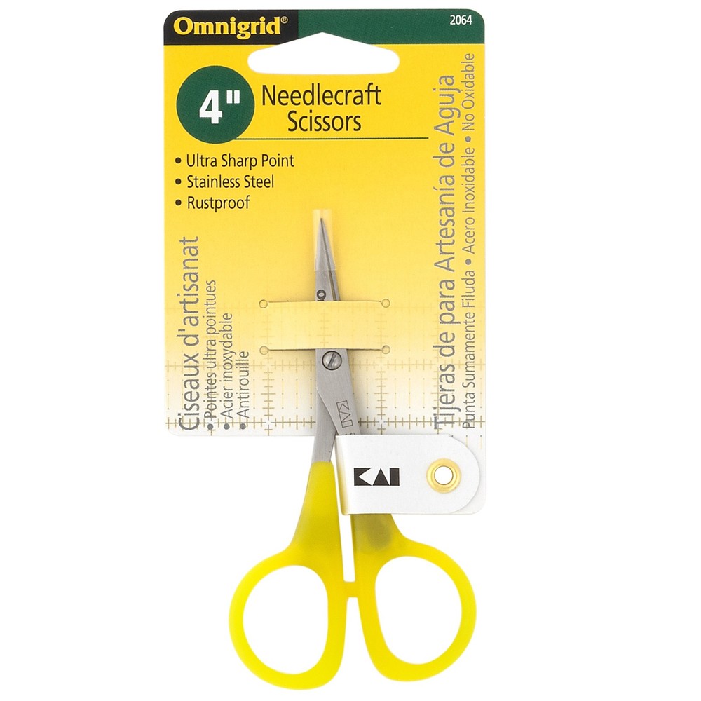 Omnigrid Needlework Scissors-4"