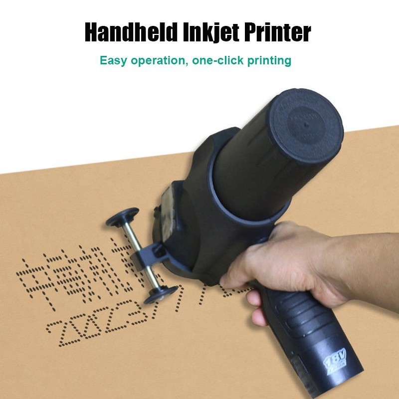 30-60mm Large Character Handheld Inkjet Printer Touch Screen Date Coding Machine