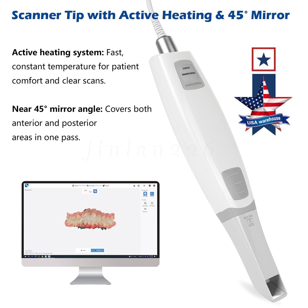 Digital Impression Intraoral Scanner Open Data Prosthetics Implants Orthodontics