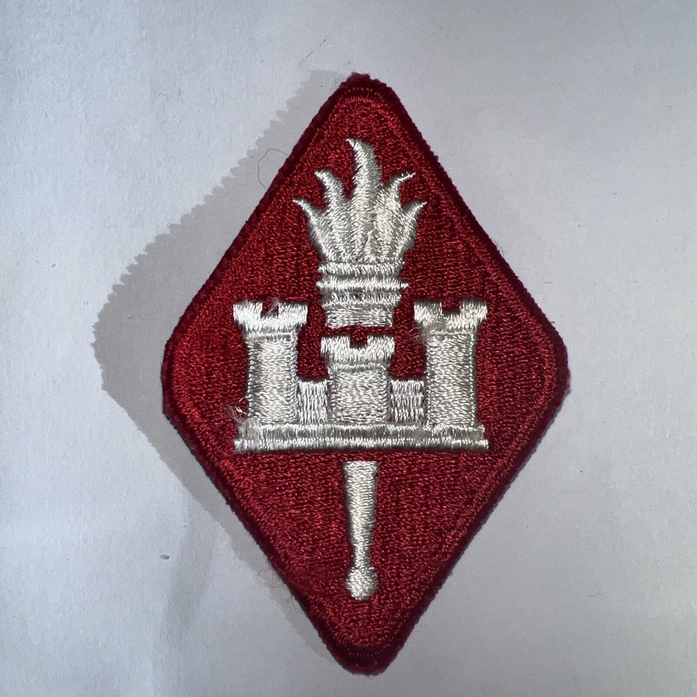 US Army Engineering School sew-on Color Patch