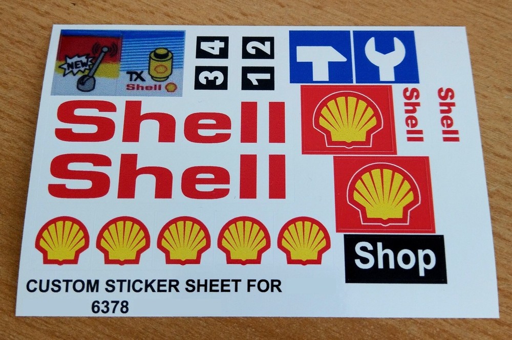 Custom Decal for 6378 Replacement Stickers