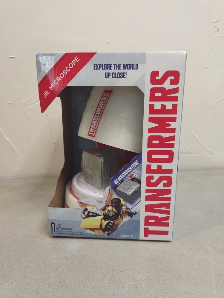 2025 TRANSFORMERS Hasbro JR. MICROSCOPE 8x Magnification/STEM/Digital NEW Read