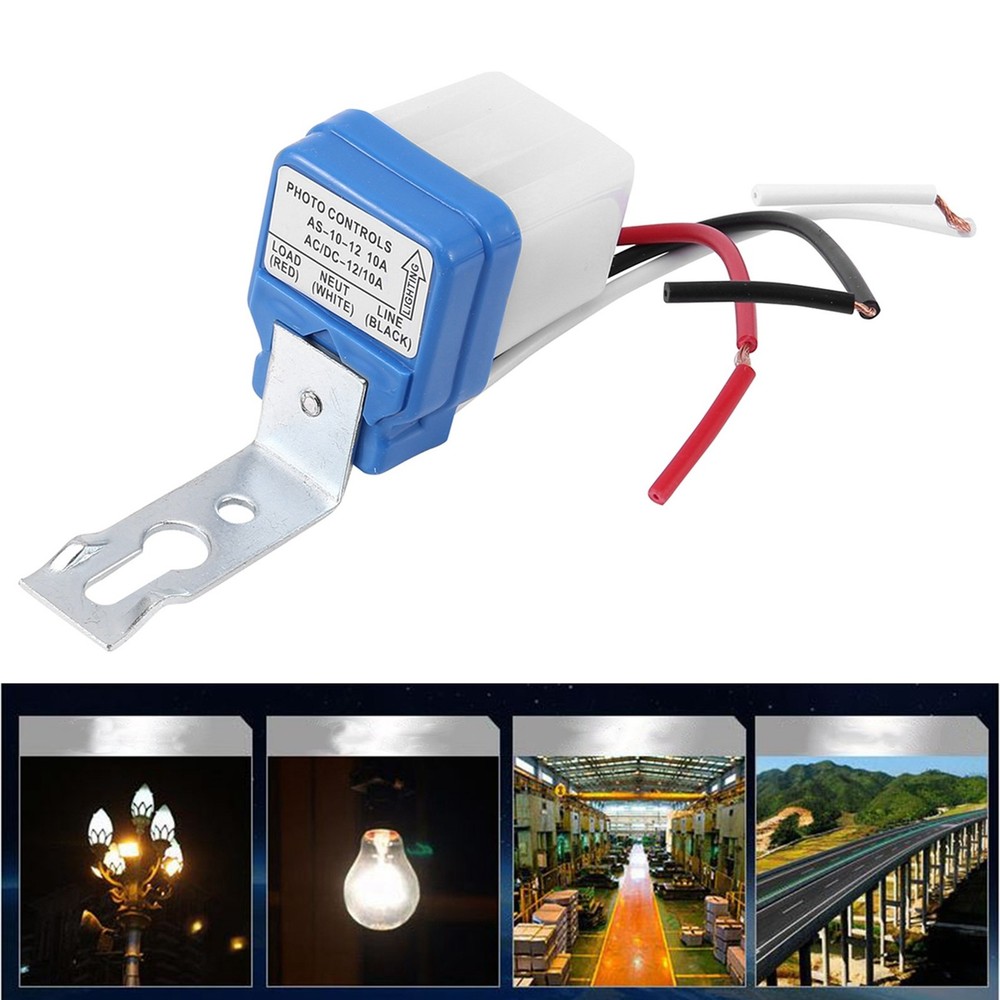 Sensor Switch AC DC 12V Street Light Automatic Control Light Day Un5573