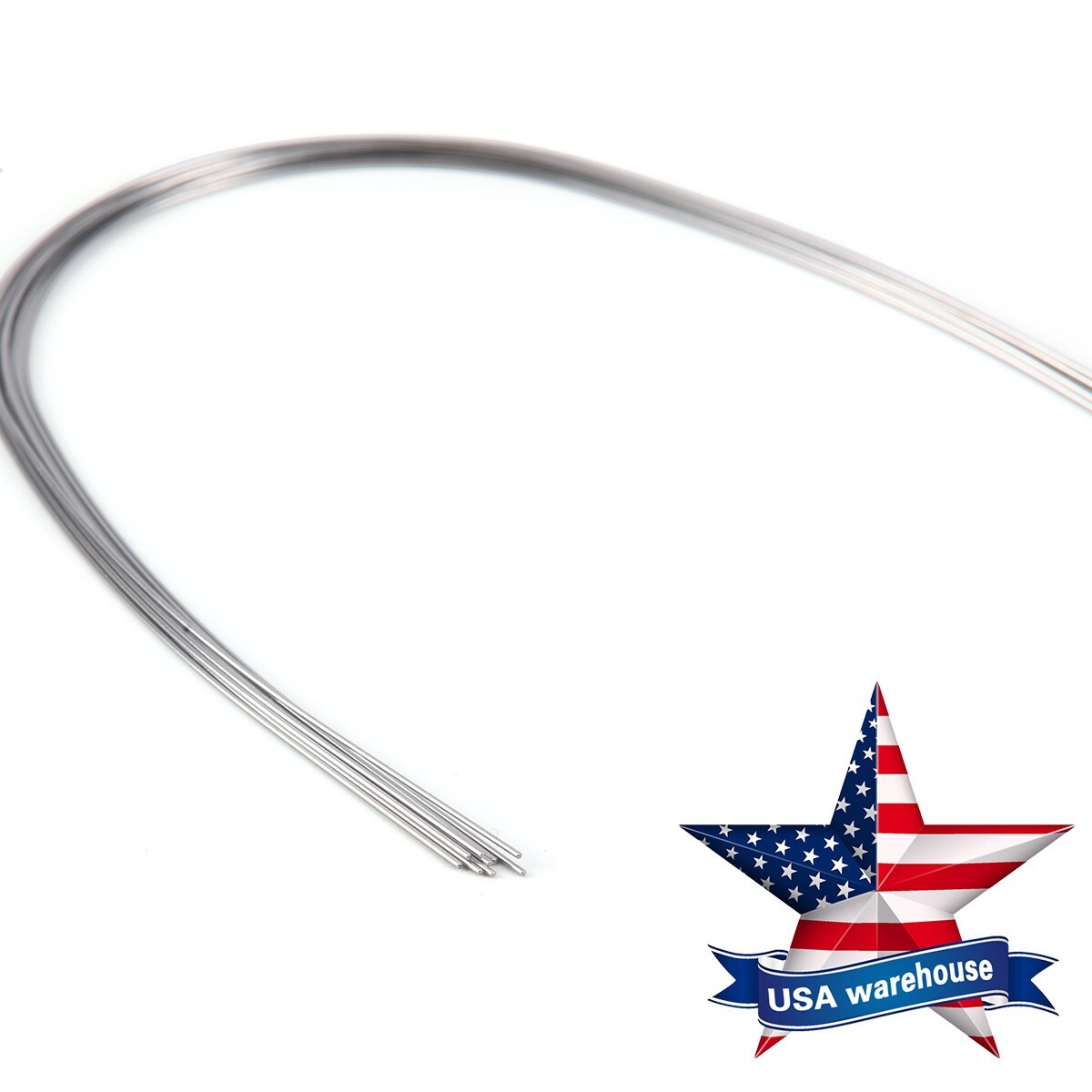 AZDENT Dental Orthodontic Arch Wire Super Elastic NiTi Ovoid Round Rectangular