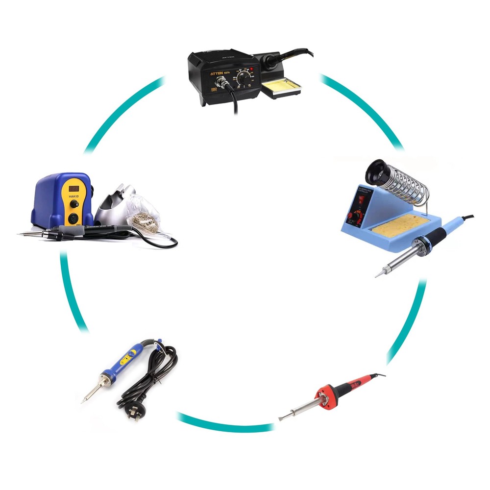 6 Pack Heat Set Insert Tool, Soldering Iron Tips for Thread Inserts M2 Yellow