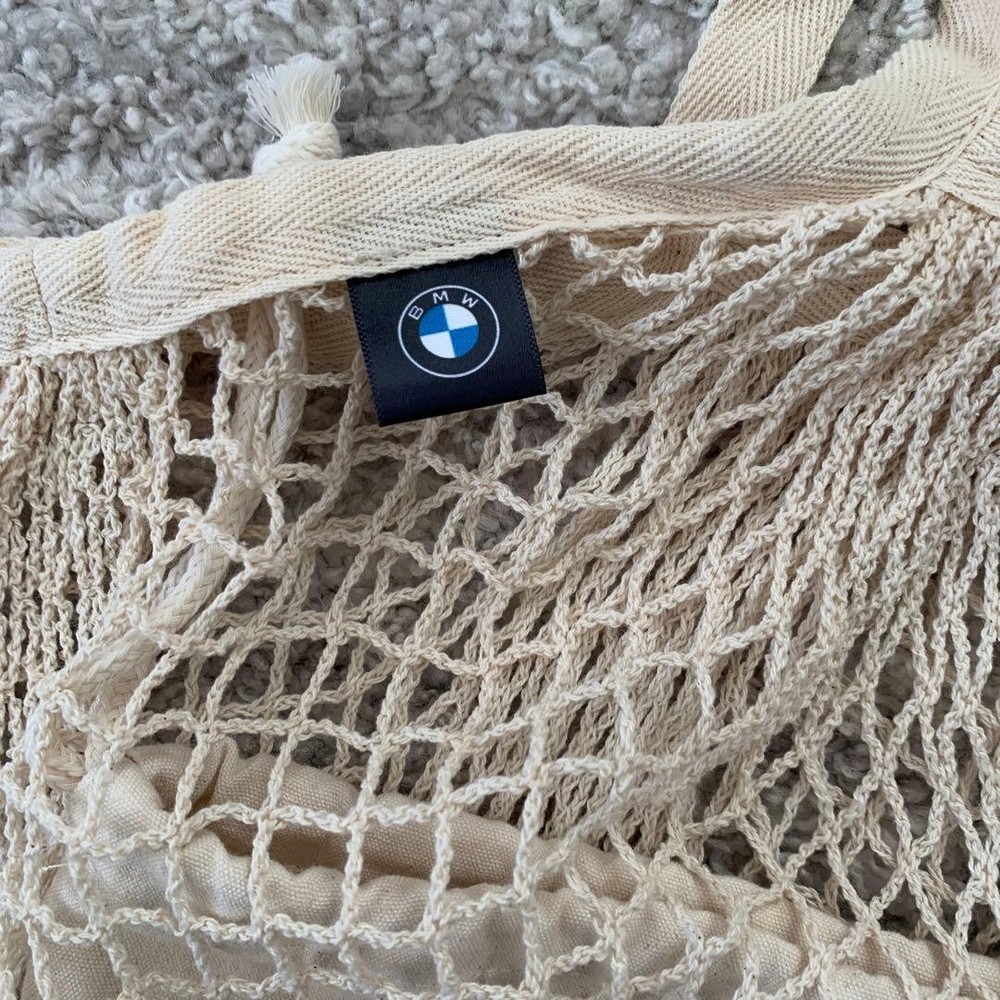 Bmw Novelty Net Bag Mesh With Drawstring