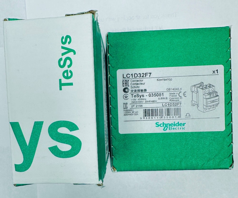 LC1D32F7 Contactor  New  "Free Shipping  From USA"