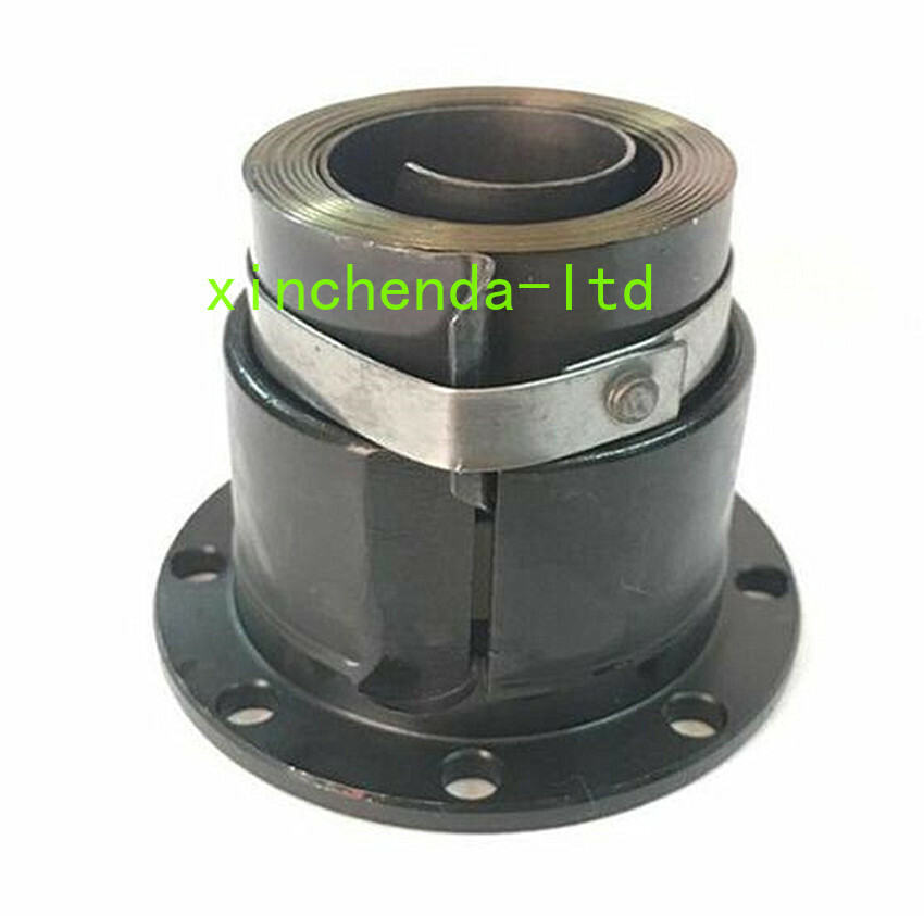 1PC   Spindle Quill Return Clock Spring + Cover Case Hub Milling Machine R8