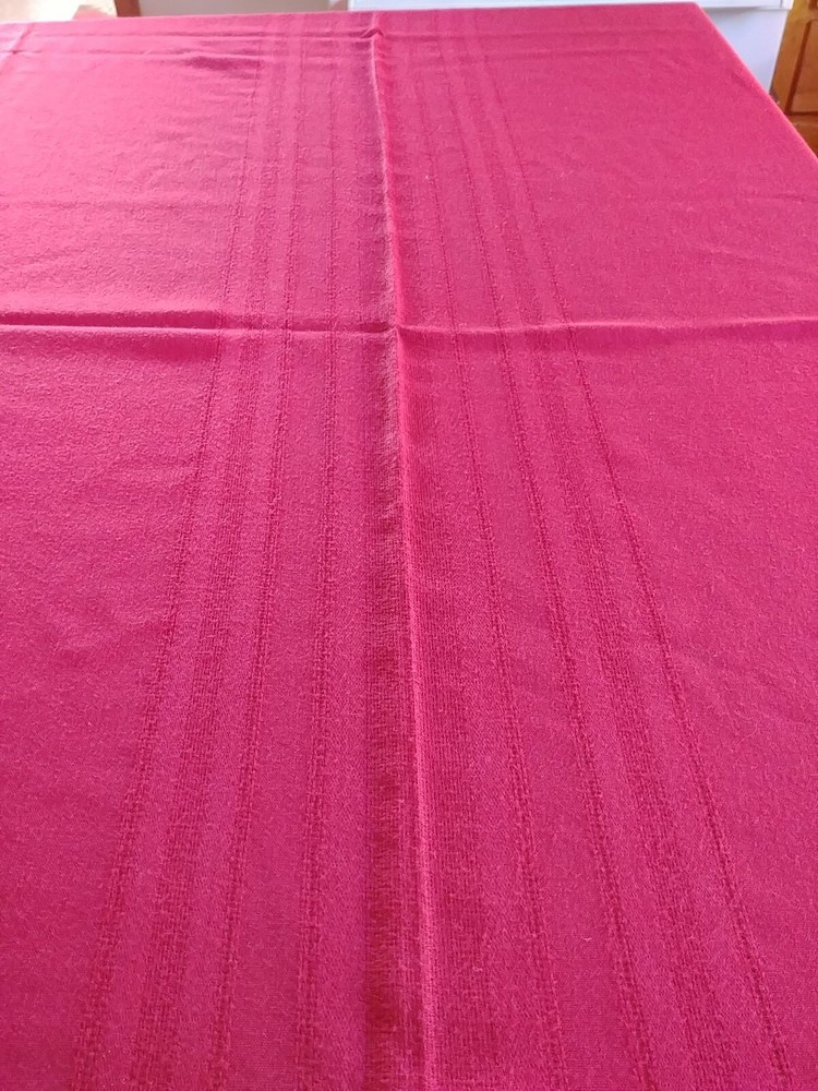 Christmas Red Rectangular Tablecloths, 2 Sizes Available-88x56 & 80x58,