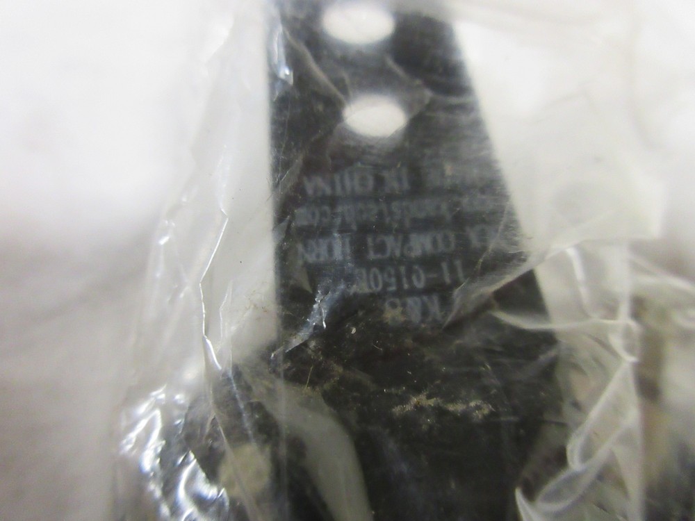 Universal Black Motocycle Horn DLX Compact