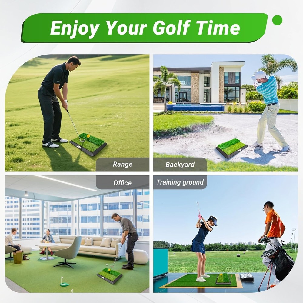 Versatile Golf Practice Mat with Instant Feedback - Elevate Your Game Anywhere