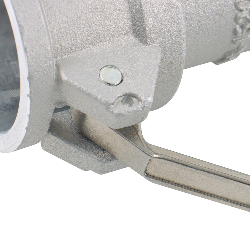 DA1520 Type 1.5" to 2" Camlock Coupling, Aluminum, Quick Disconnect Fitting