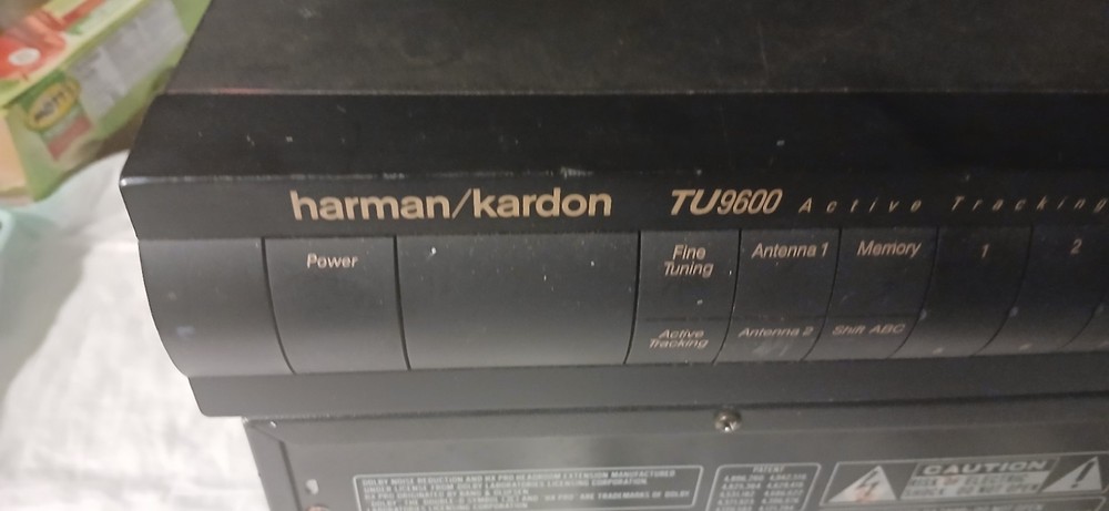 Harman Kardon TU9600 Active Tracking Tuner Vintage TESTED