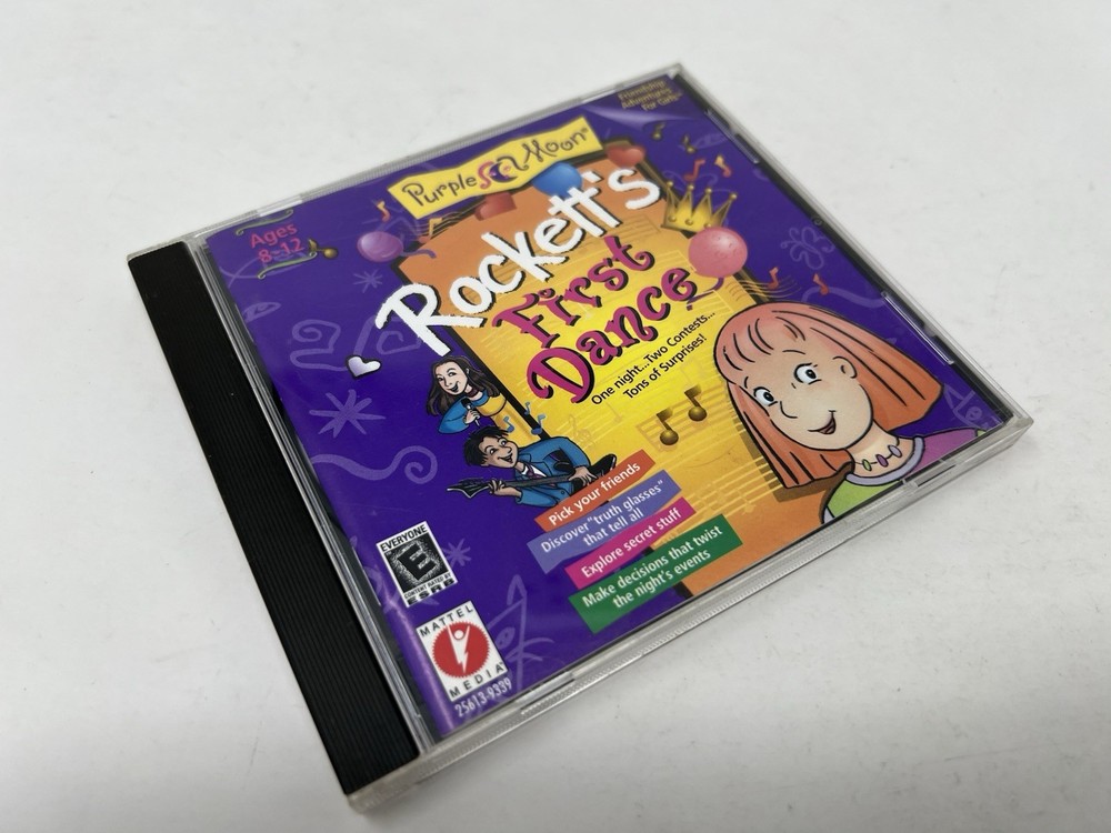 Purple Moon Rockett's First Dance CD-ROM For Windows PC & Mac