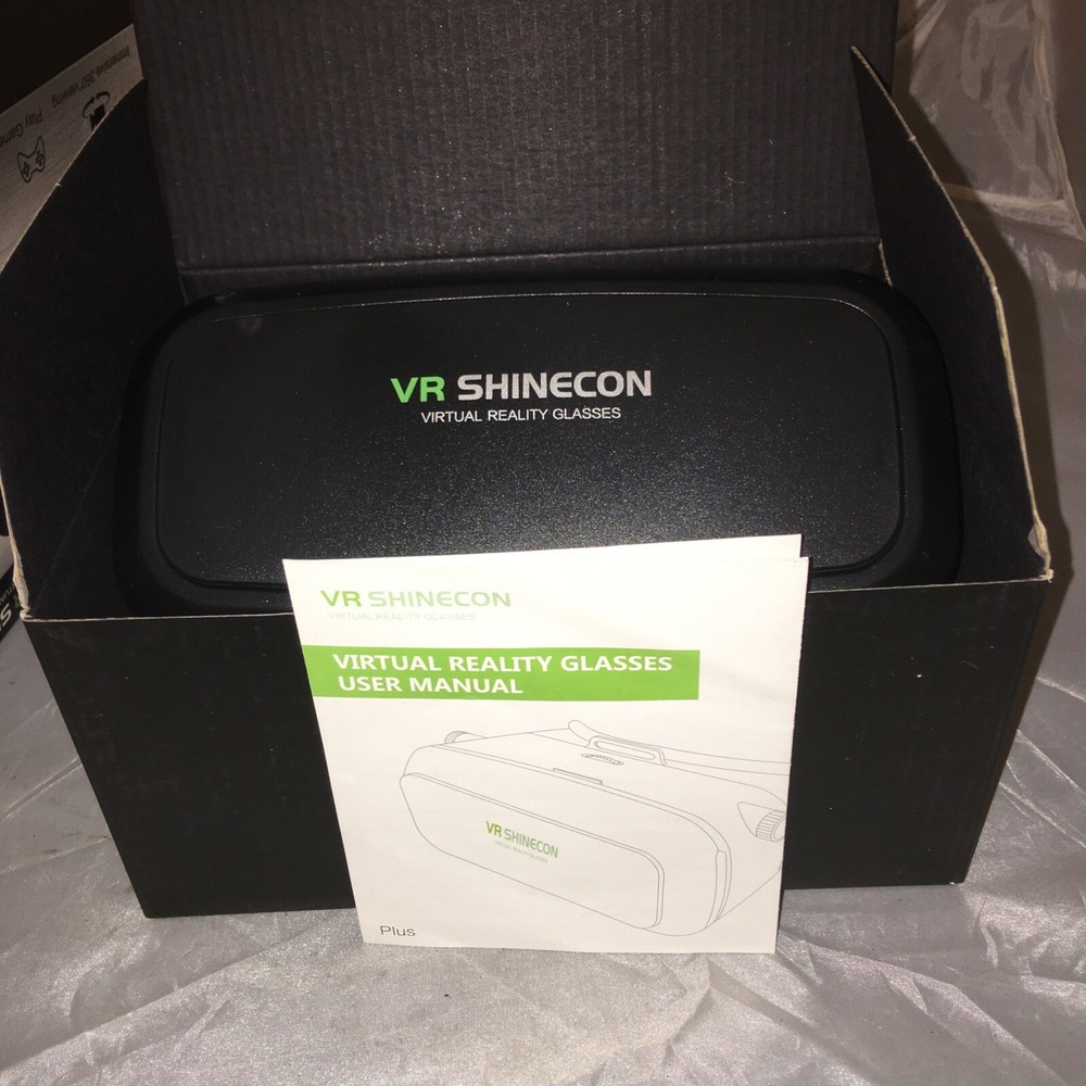 VR SHINECON Virtual Reality Glasses - Open Box