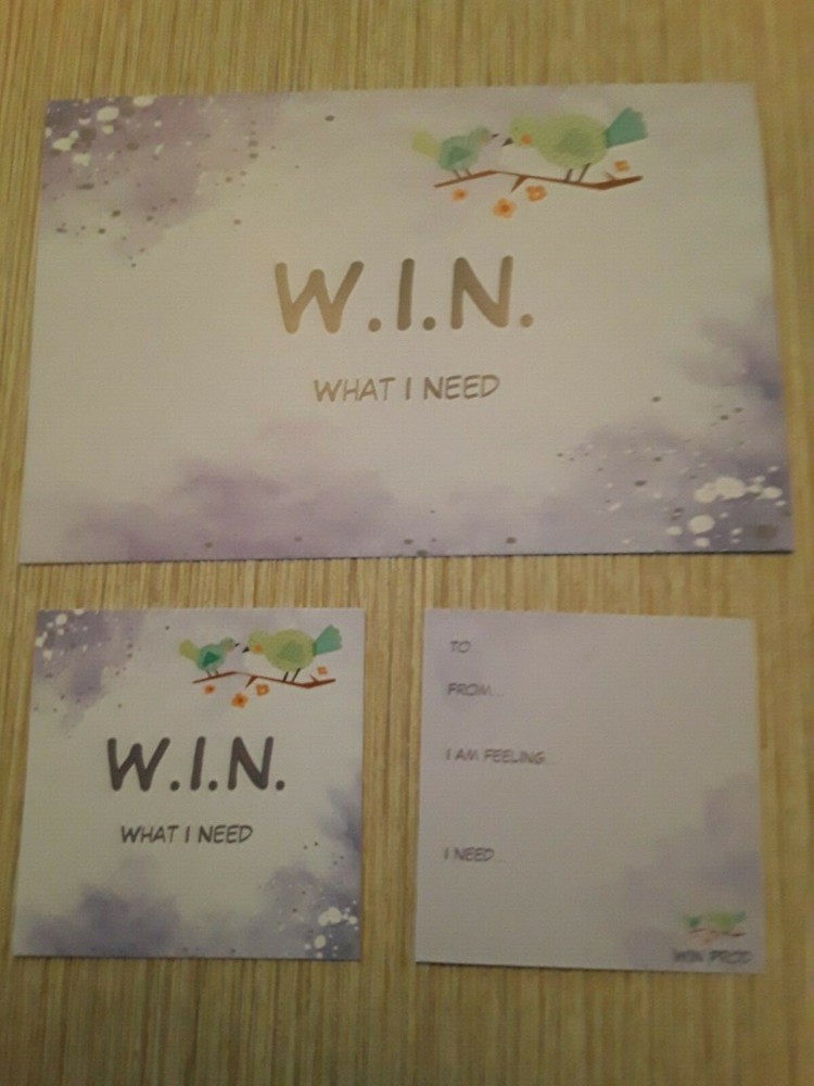WHAT I NEED-SELF EXPRESSION CARDS- SELF HELP