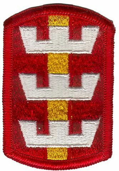 US ARMY 130TH ENGINEER BRIGADE CLASS A PATCH - FULL COLOR
