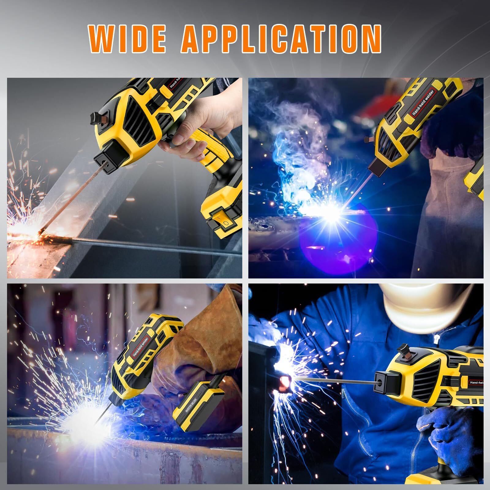 YesRight 120A Portable ARC Welder Gun, 110V Handheld Welding Kit