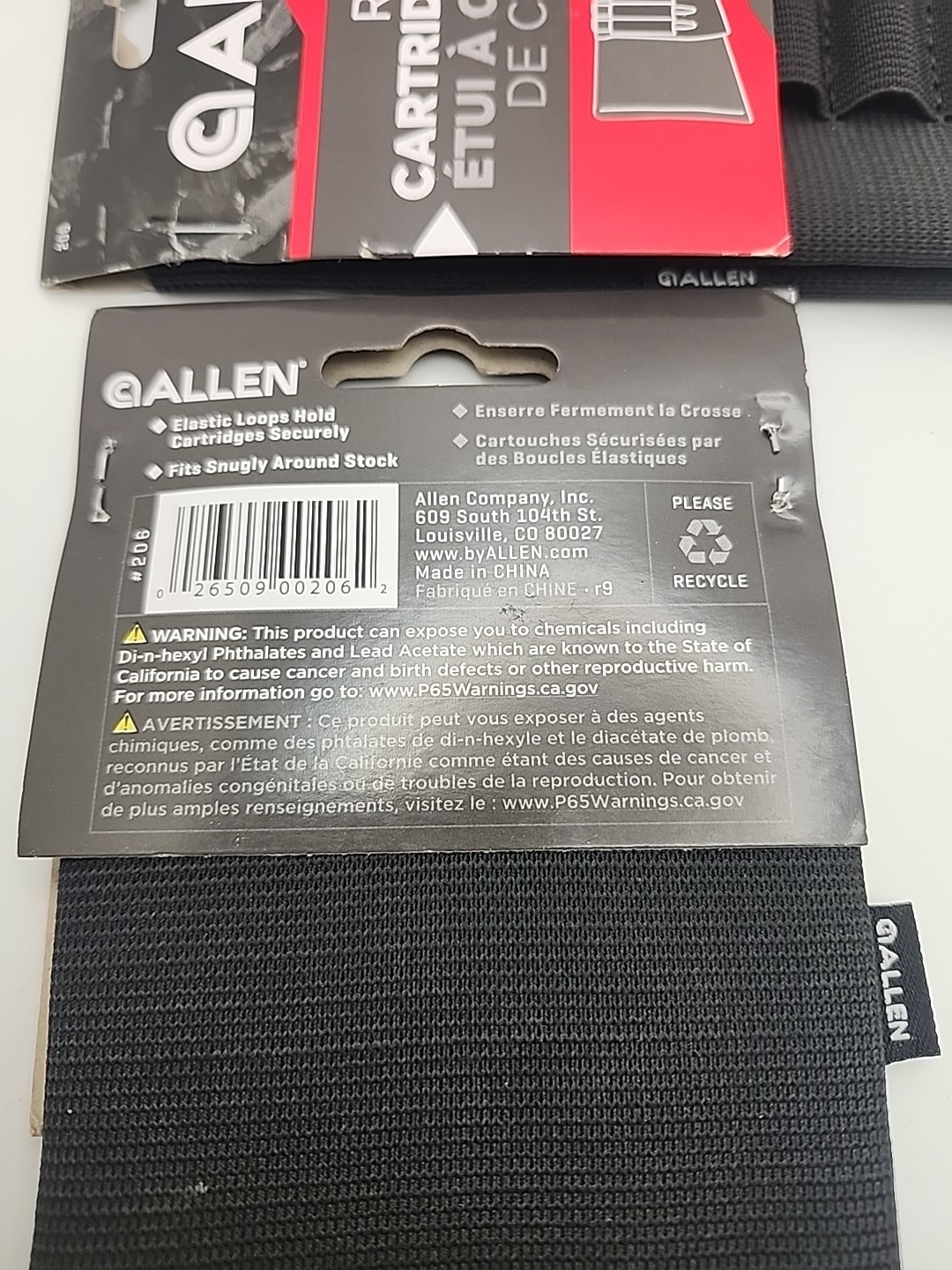 2 X Allen Rifle Cartridge Holder 9 Pockets New