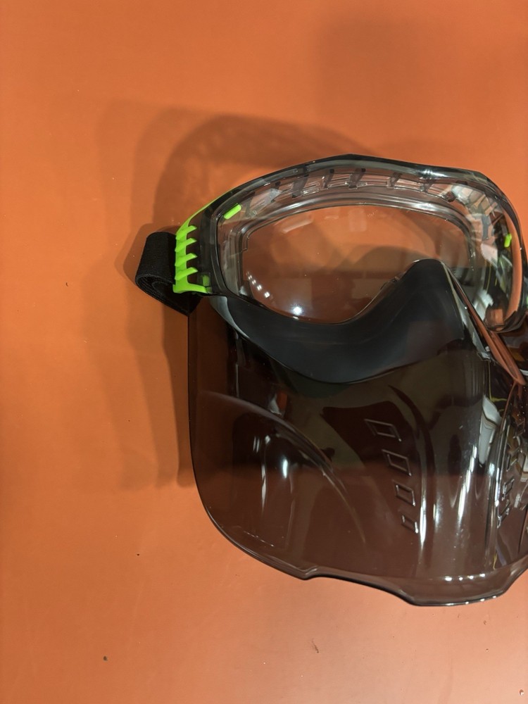 Pitbull FG-1503 CLEAR W/ SHIELD : Face Shield Face Mask