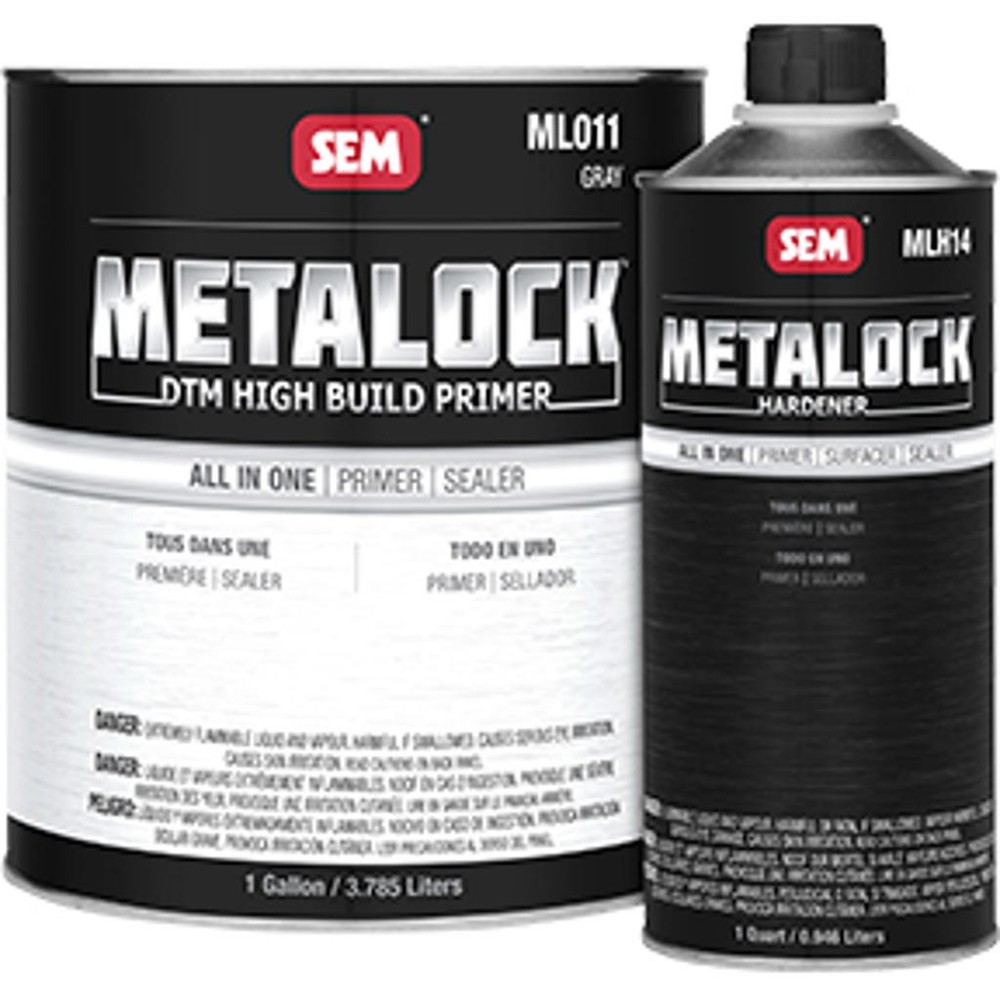 METALOCK DTM High Build Primer Kit SEM-ML010 Brand New!