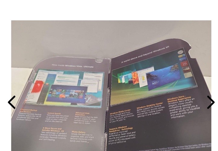 Microsoft Windows Vista Ultimate Full 32 Bit & 64 Bit DVDs =NEW SEALED BOX=