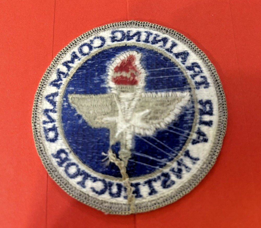 Instructor Air Training Command Jacket Patch USAF-Iron or sew on**