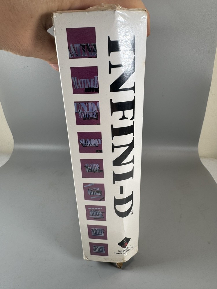 Infini-D 3D Graphics Tool Vintage Software (1994) Mac New Sealed Box