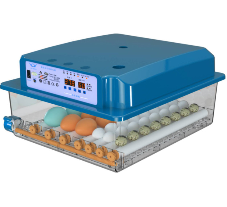 36 Egg Incubator with Auto-Turning,Temperature Humidity Control Egg Hatcher Bule