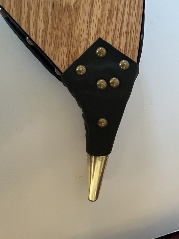 NEW - Johnny Beard Bellow - Solid Wood with Leather - Made in Oklahoma