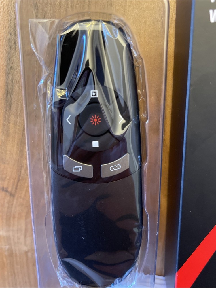 Pack Of 2, Wireless Presenter, Hyperlink Volume Control Presentation Clicker RF