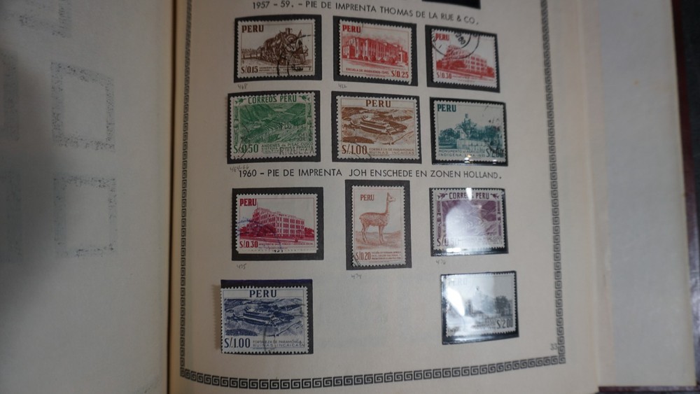 Peru collection in album