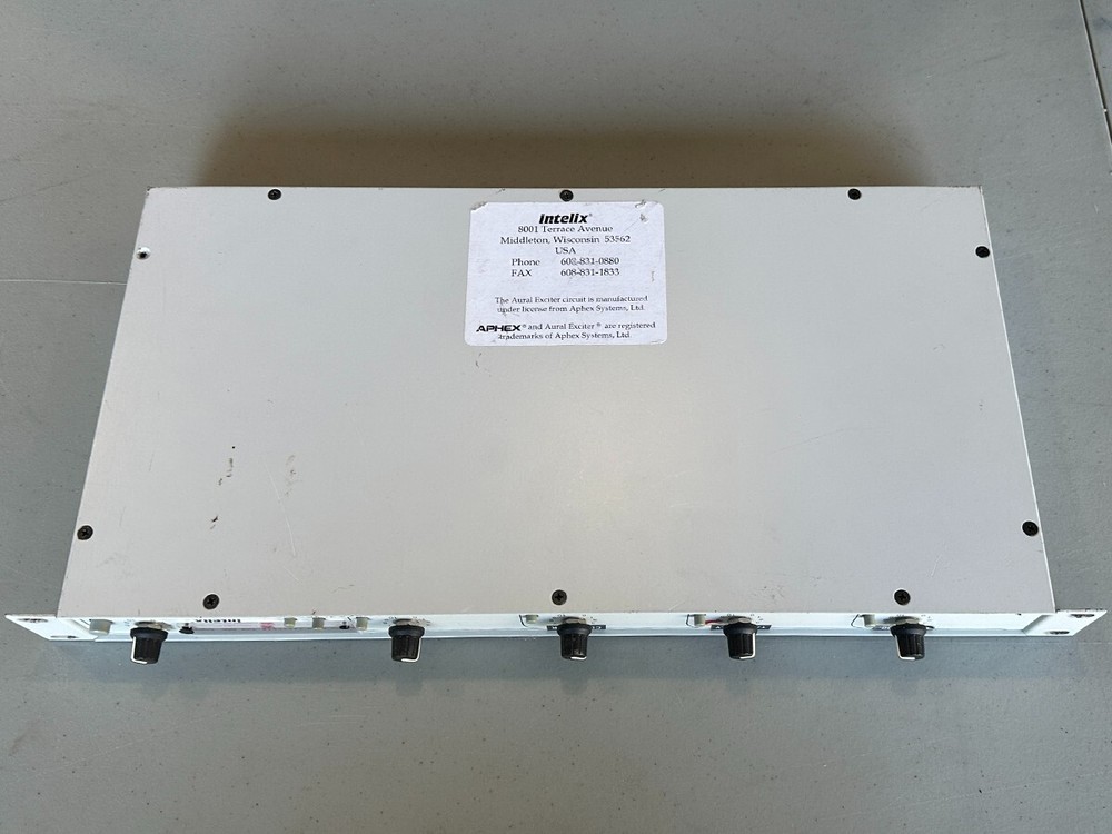 Aphex 4 channel input Mixer w/ Aural Exciter & Limiter - Intelix / RACK MOUNT