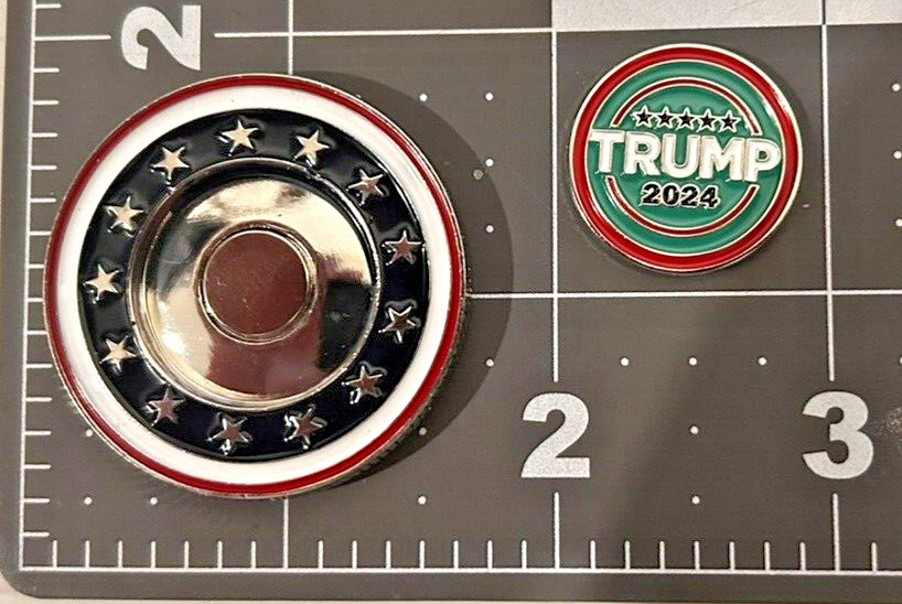 Trump 2024 Golf Ball Marker Coin